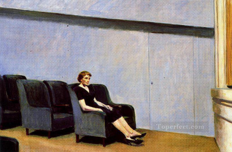 intermedio también conocido como intermedio Edward Hopper Pintura al óleo